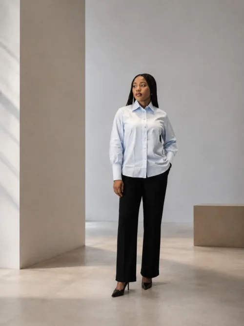 Sandy Oversize – Bleu ciel – Vue 2